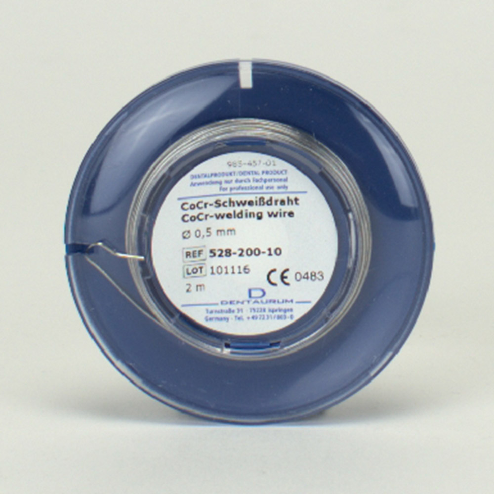 Laserschweissdraht CoCr 0,50mm 2Mtr