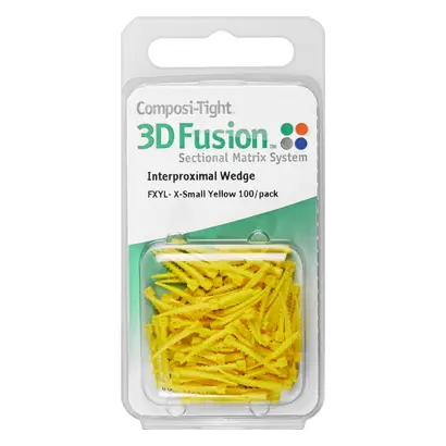 Garrison Dental Solutions Composi-Tight 3DF.Wedge gelb Pa 100 Garrison Dental Solutions Composi-Tight 3DF.Wedge gelb Pa 100