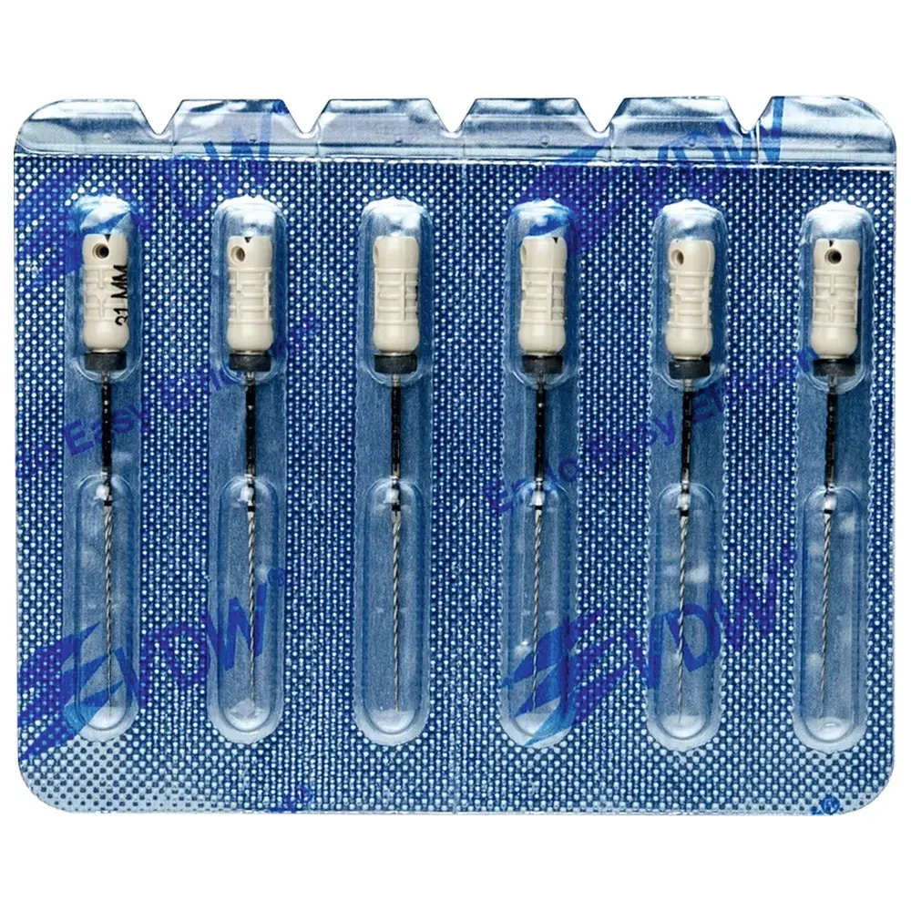 VDW STERILE K-Bohrer - Blisterpackung 6 Stück 31 mm ISO 015