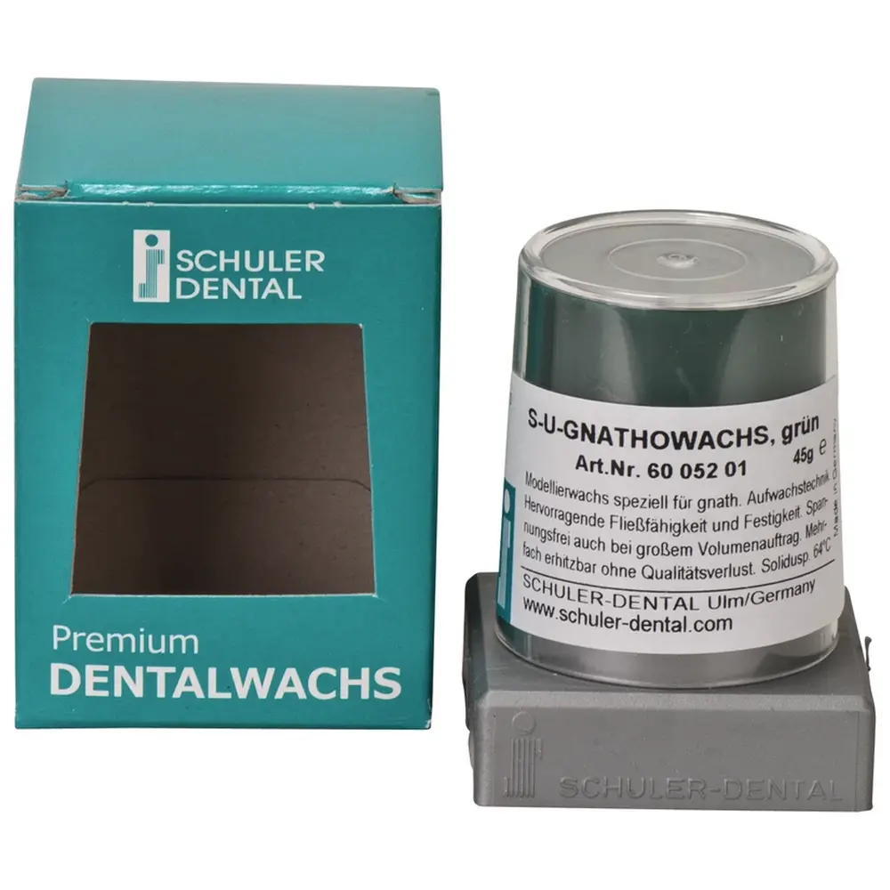 SCHULER-DENTAL S-U-GNATHOWACHS-O - Kegel 45 g grün