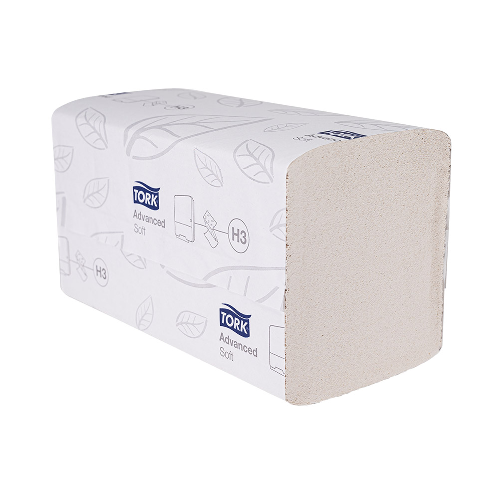 Tork Advanced H3 weiß 2lg 23x22 ZZ Krt