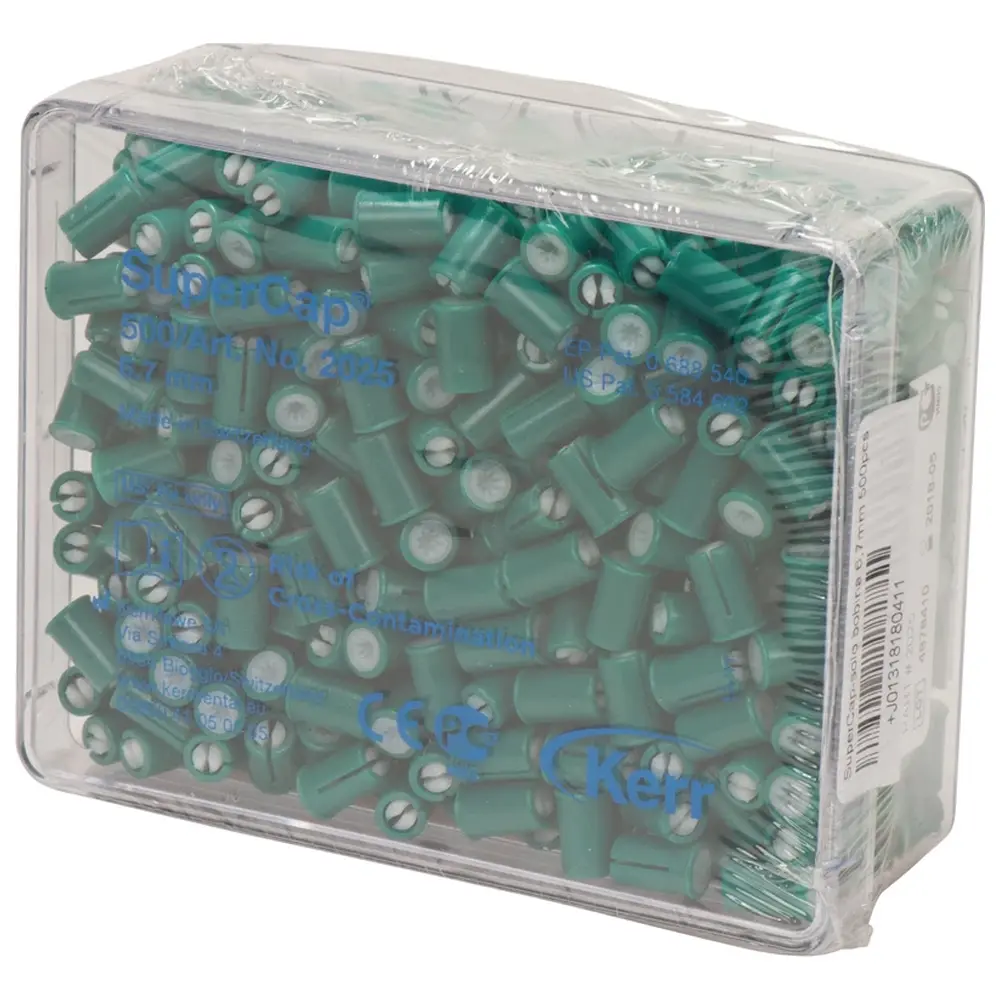 Kerr SuperCap® - Packung 500 Stück Höhe 6,7 mm
