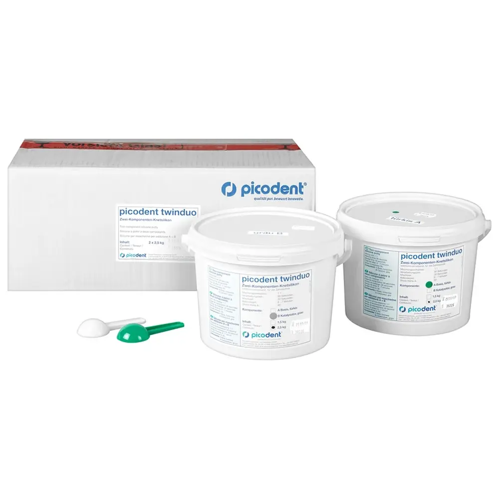 picodent® twinduo - Packung 2 x 2,5 kg Eimer