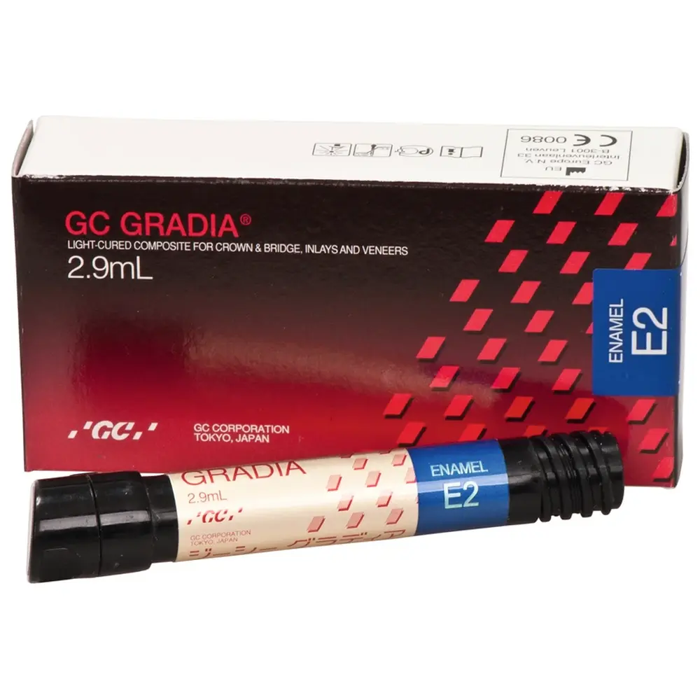 GC GRADIA® - Spritze 2,9 ml Paste enamel E2