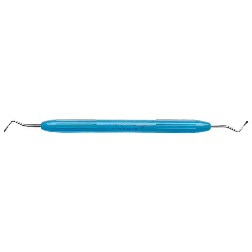 Medicom LM DuraGradeMAX™ Retraktionsfadenstopfer - Stück 2 mm, blau, LM-ErgoNorm™ Griff