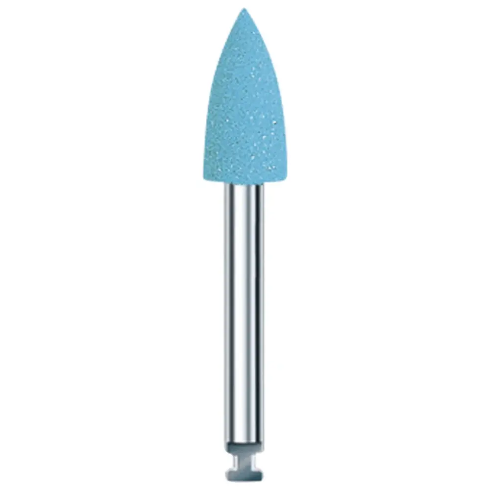Edenta Prophy Polierer Pasteless - Packung 12 Stück blau, Länge 10 mm, ISO 050