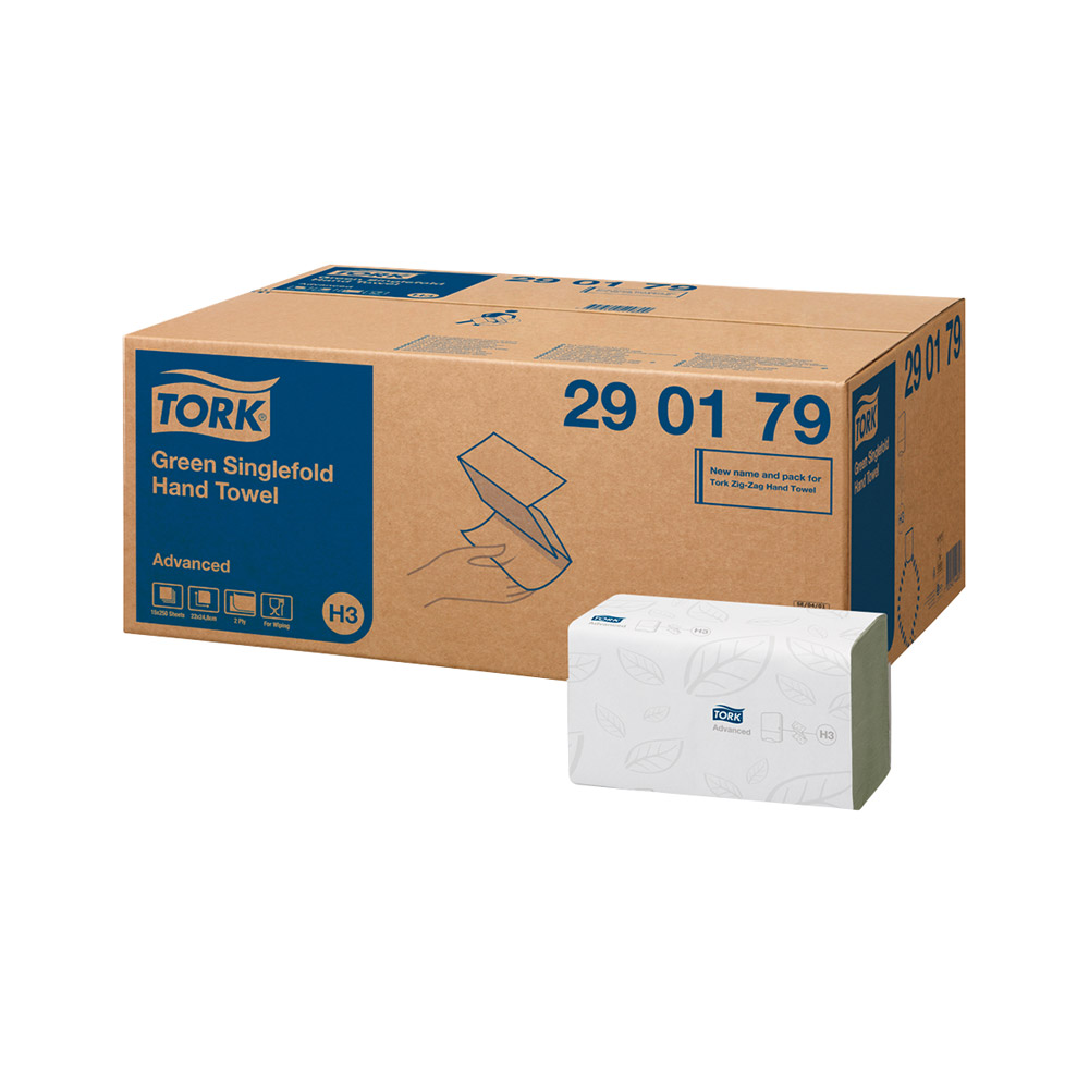 Tork Advanced H3 grün 2lg 25x23 ZZ Krt