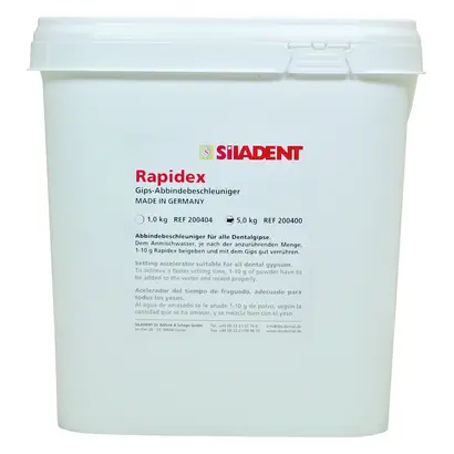SILADENT Rapidex - Eimer 5 kg Abbindebeschleuniger