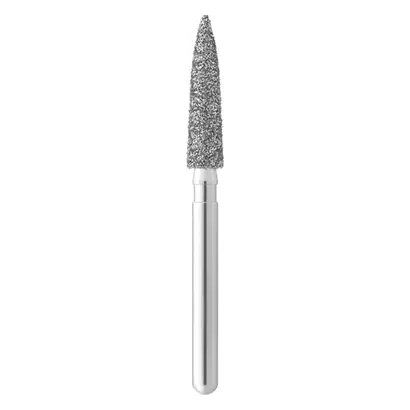 INTENSIV SA Diamanten 888 - Packung 6 Stück Standard, FG, Figur 213 Flamme konisch, 11 mm, ISO 023