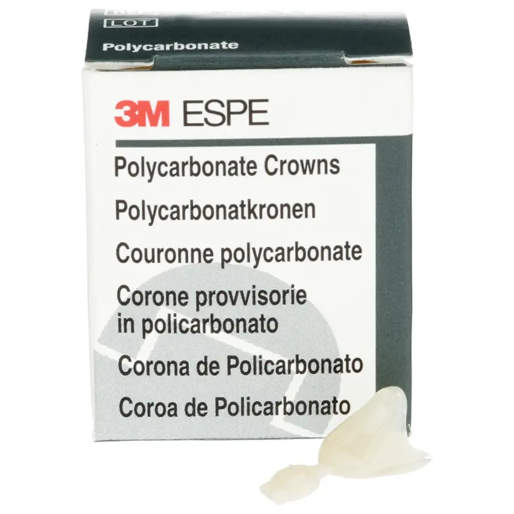 Solventum Dental Solutions Polycarbonat-Kronen - Packung 5 Stück Nr. 33