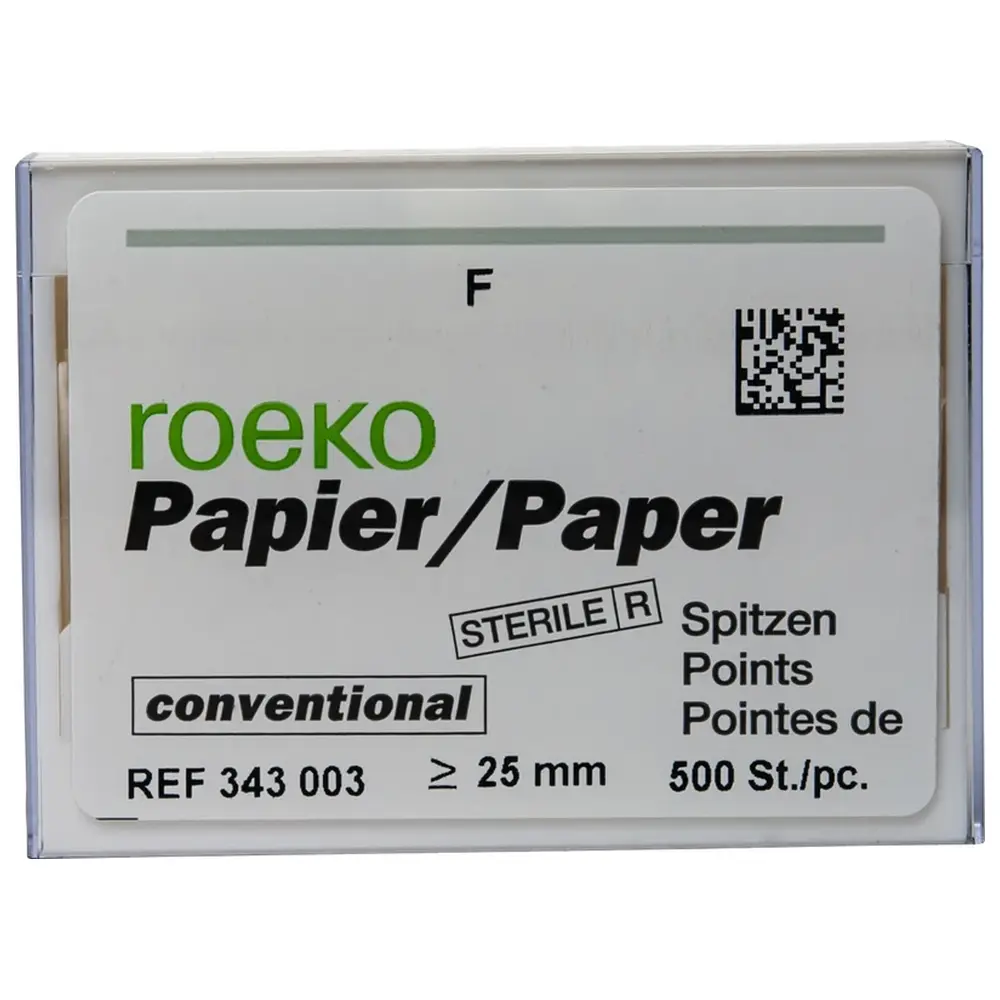 COLTENE roeko Papier Spitzen conventional - Packung 500 Stück F