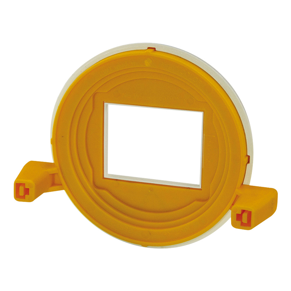 Visierring color 3x4 posterior horiz.St