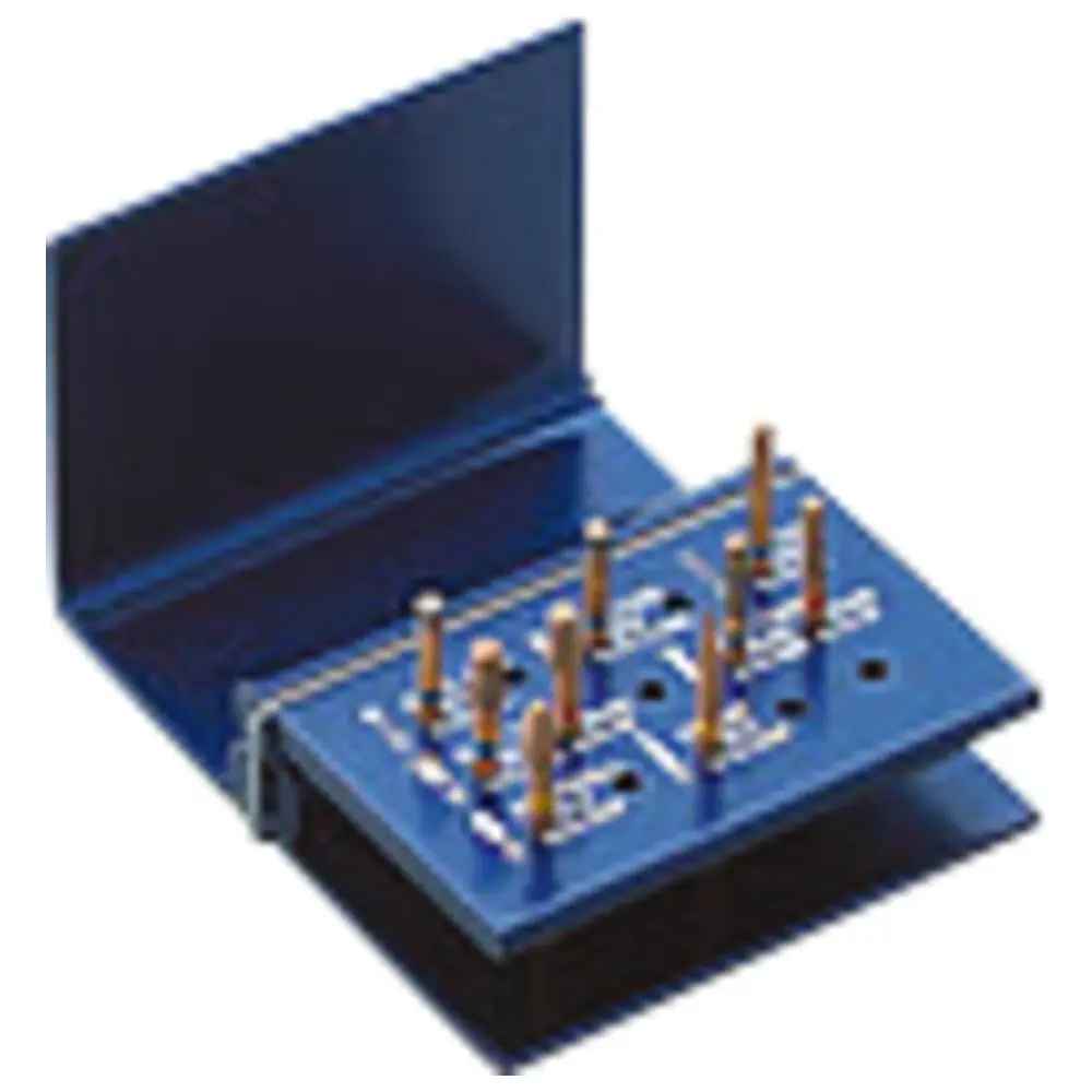 Kentzler-Kaschner KKD® Kofferdam Klammern triColor Antireflect - Stück gold matt, Nr. 212, für labiale Karies