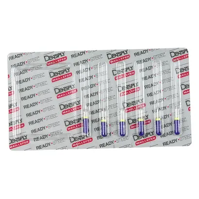 MAILLEFER INSTRUMENTS HOLDING Sàrl READYSTEEL K-Files 25mm ISO010 Pa 6