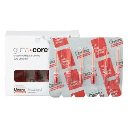 DENTSPLY Tulsa Dental Specialties GuttaCore Obturatoren ISO025P 25mm Blipa 5x6 DENTSPLY Tulsa Dental Specialties GuttaCore Obturatoren ISO025P 25mm Blipa 5x6
