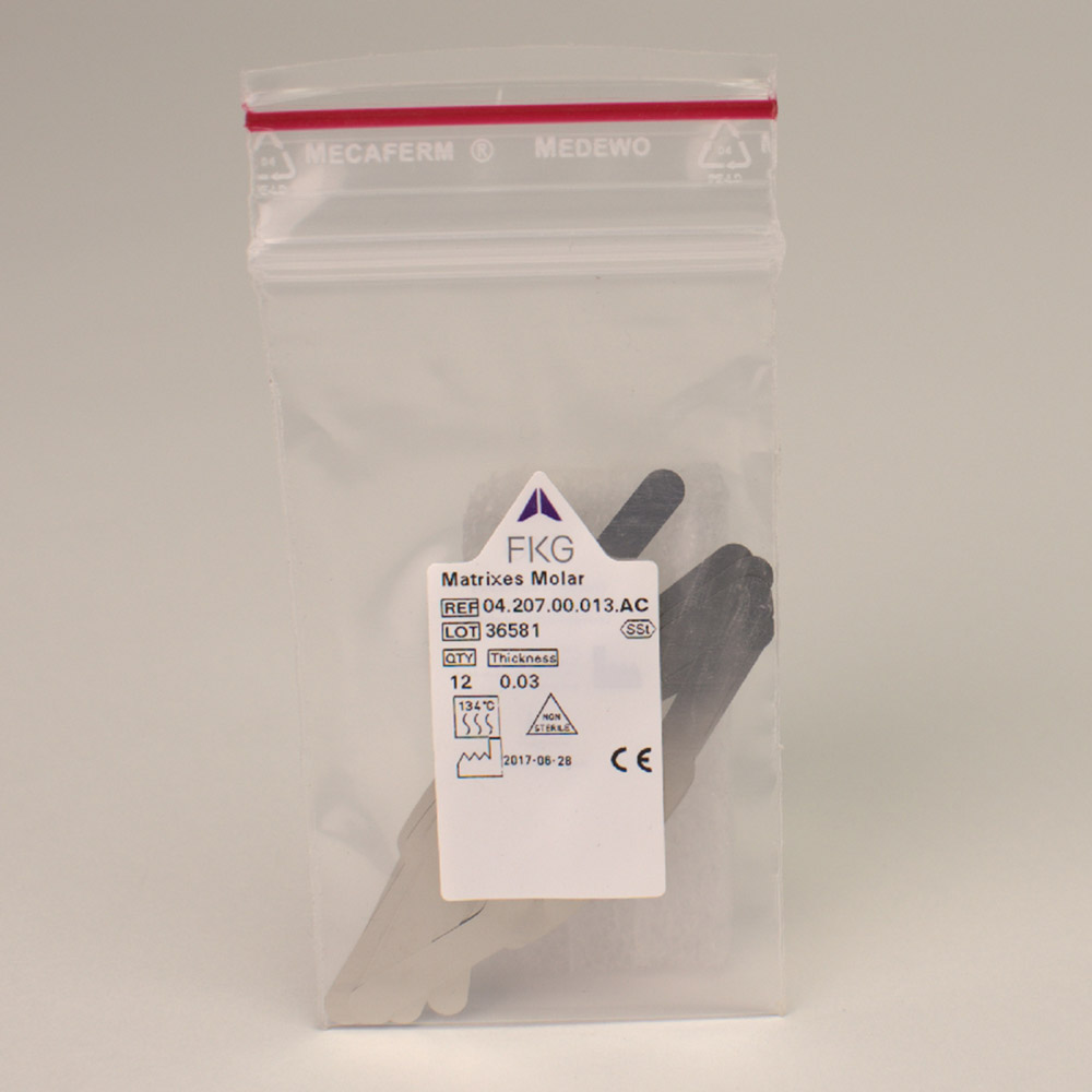 Matrizen FKG 207ET Stahl 0,03 Dtz