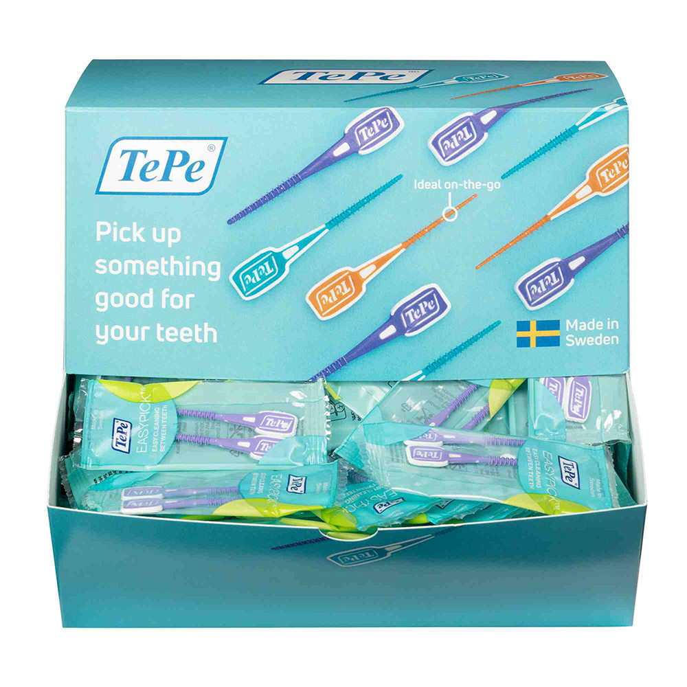 GX257499_Tepe_EasyPick_XL_lila_100x2St_Spender Pins Df plus 1000 St