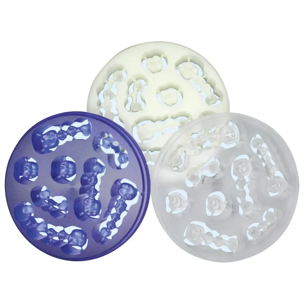 ERNST HINRICHS PMMA BioStar - Stück Ø 98,5 mm, H 18 mm, blau