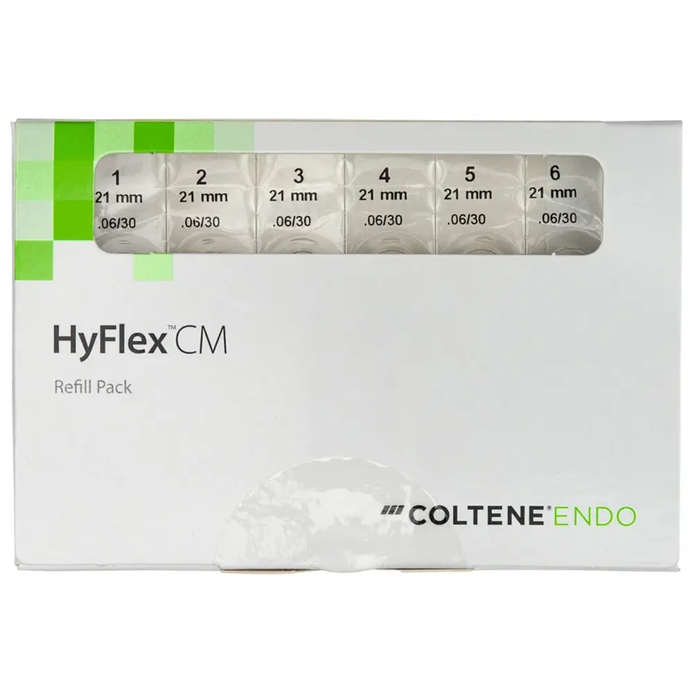 COLTENE HyFlex® CM - Packung 6 Stück 21 mm, Taper.06 ISO 030