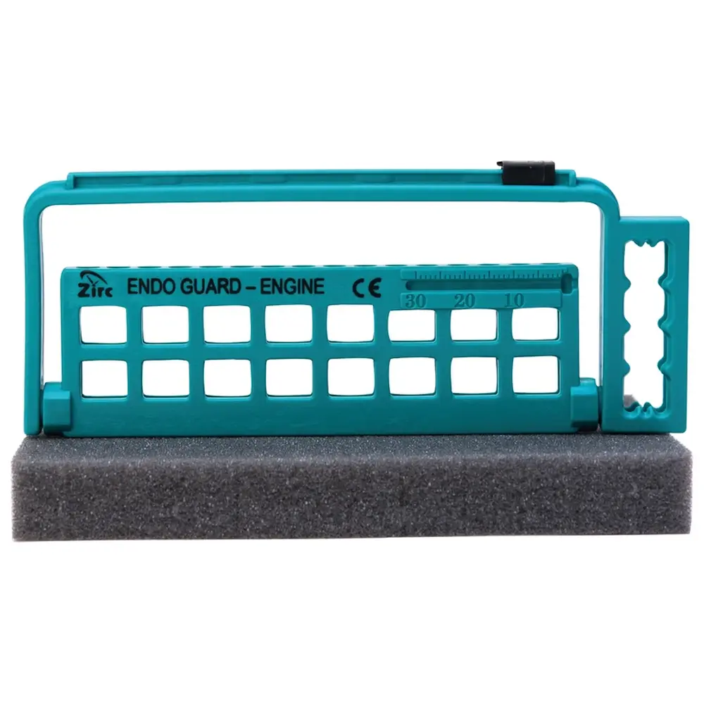 Medicom Endo Guard - Stück türkis, 13,7 x 1 x 5,6 cm, für 11 Maschinen und 5 Handinstrumente