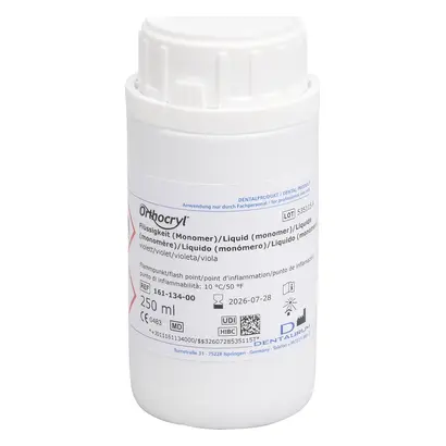 Dentaurum GmbH & Co. KG Orthocryl Flüssigkeit violett Flasche 250ml