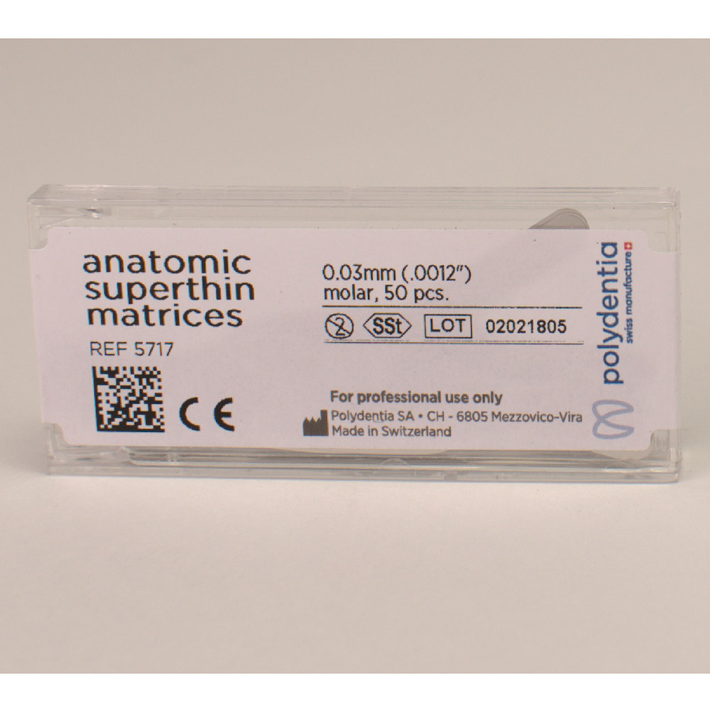 Matrizen Superdünn 0,03mm 5717 50St