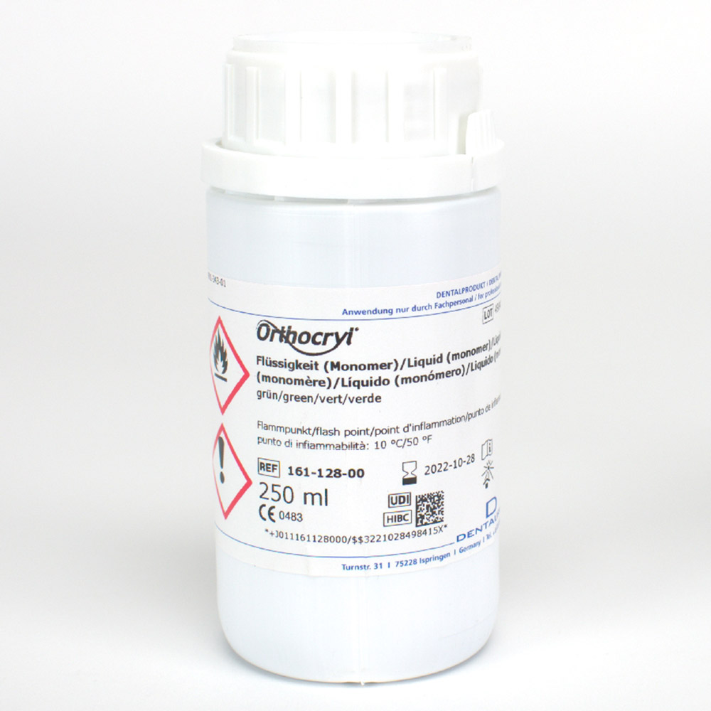 Orthocryl Flüssig grün 250ml