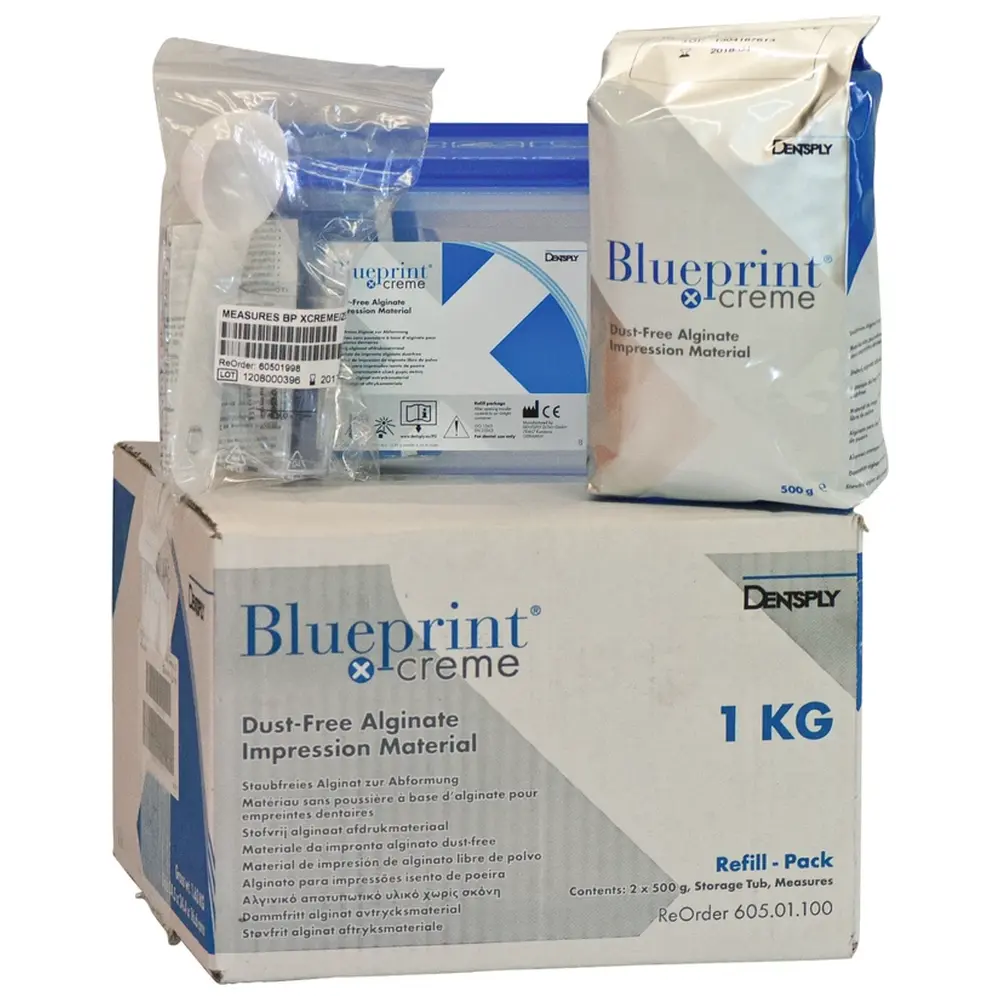 Dentsply Sirona Blueprint® Xcreme - Packung 2 x 500 g Beutel
