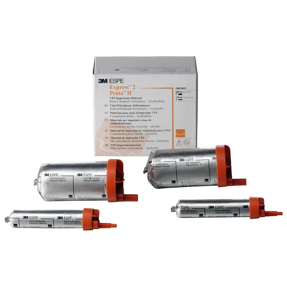 Solventum Dental Solutions Express™ 2 Penta™ H - Refill Packung 2 x 300 ml Basispaste, 2 x 60 ml Katalysator
