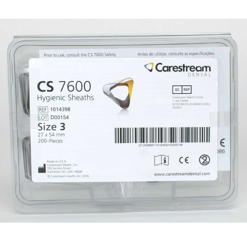 Schutzhüllen f. CS7600 Gr. 3 200St