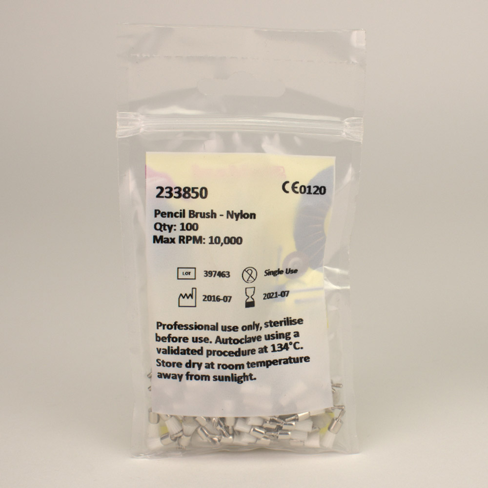 Prophy Brush screw Pencil 100St