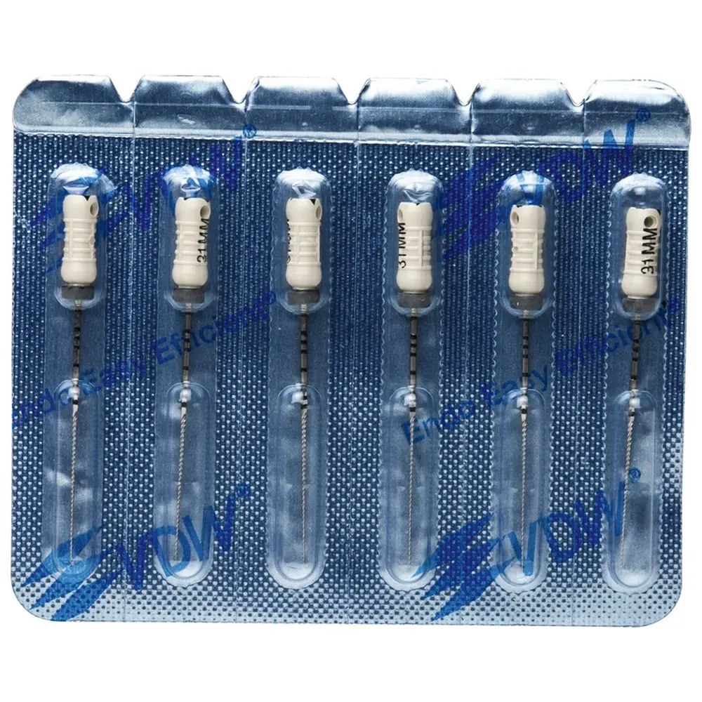 VDW STERILE K-Feilen - Blisterpackung 6 Stück 31 mm ISO 015
