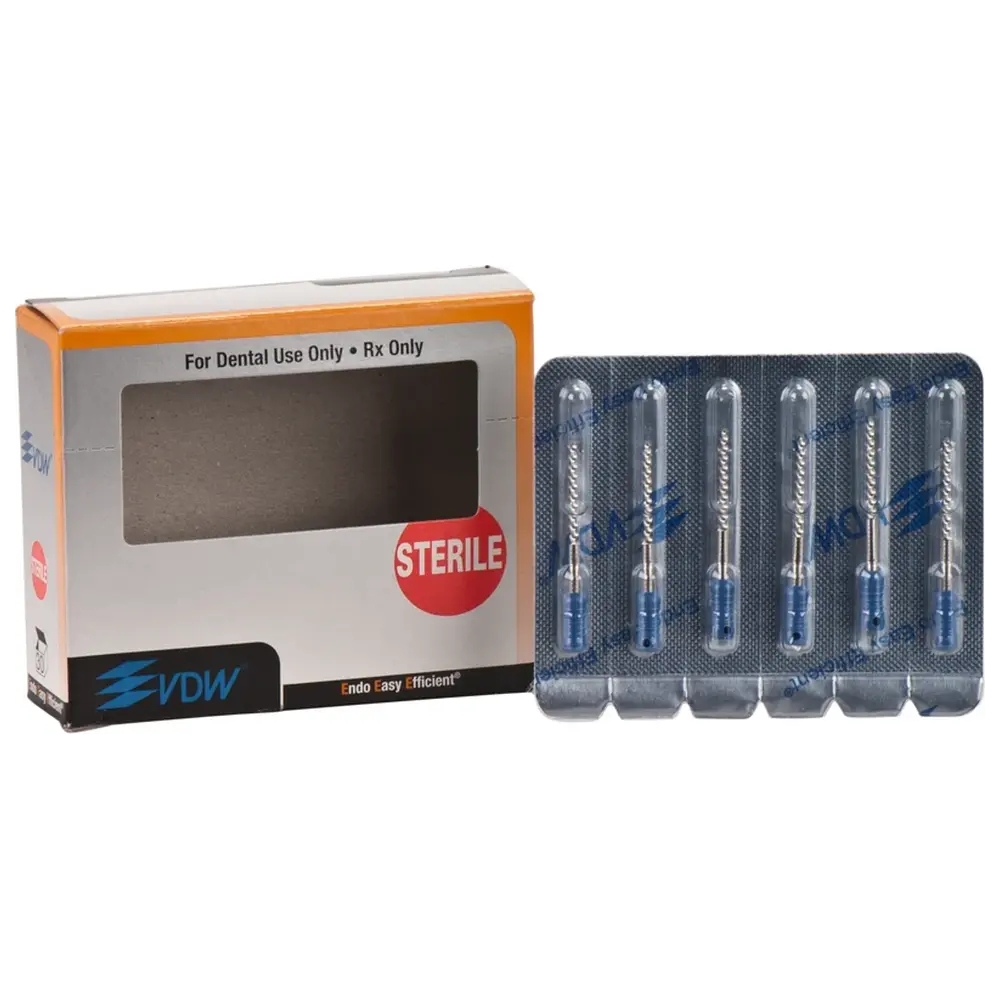 VDW STERILE K-Feilen - Blisterpackung 6 Stück 25 mm ISO 120