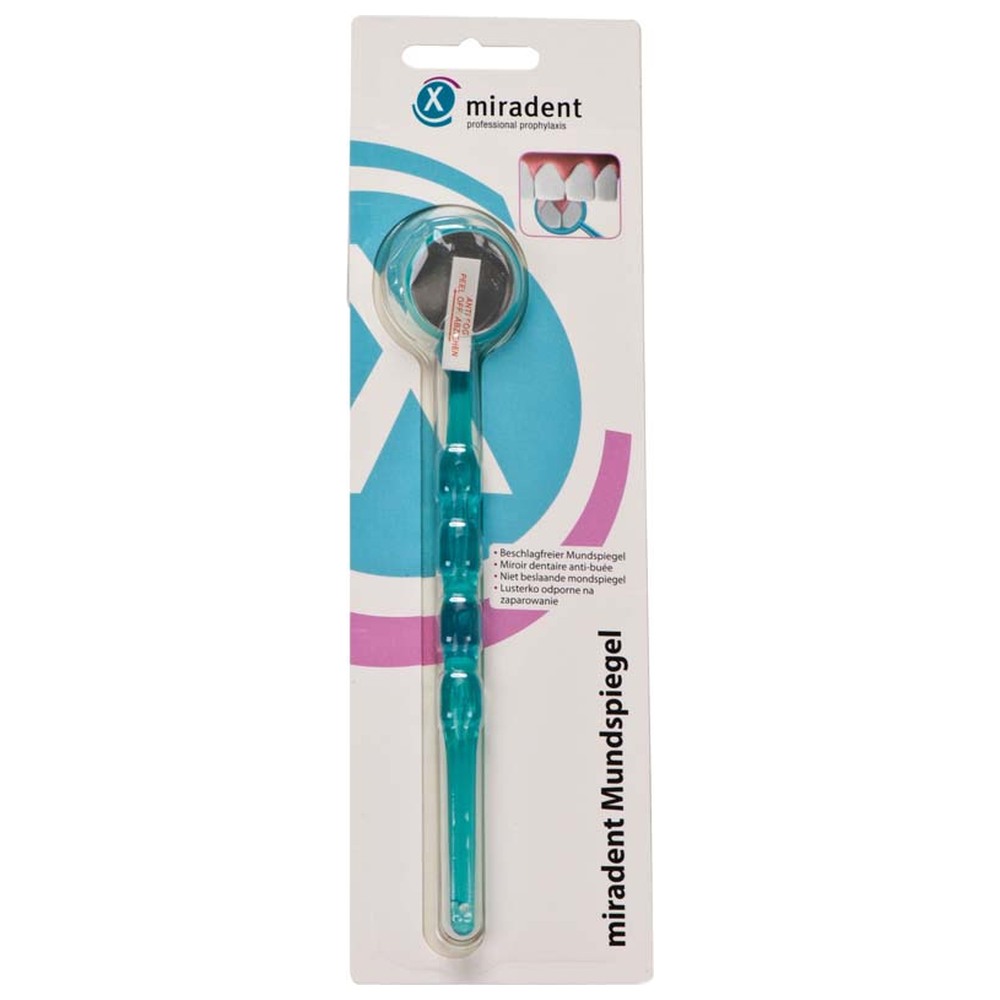 Hager & Werken miradent Mundspiegel - Stück blau