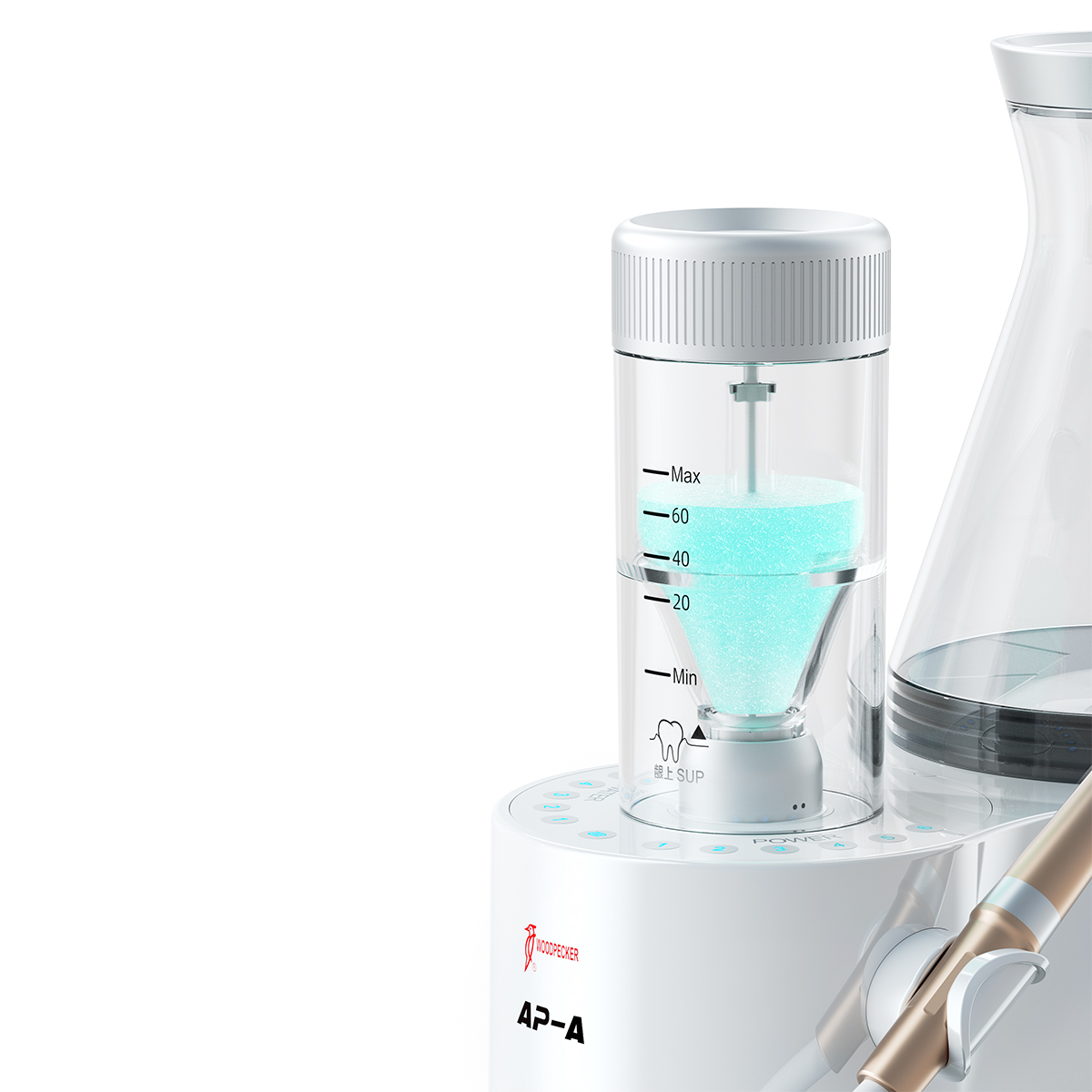 Woodpecker AP-A – Dental Air Polisher für die professionelle Zahnreinigung inkl. Einweisung