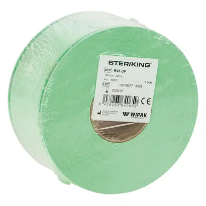 Wipak Oy Steriking R41-3P Sterilisationsrolle100mm Ro 200m Wipak Oy Steriking R41-3P Sterilisationsrolle100mm Ro 200m