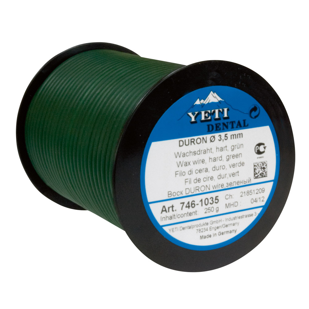 Duron Wachsdraht hart Gr.3,5mm 250g