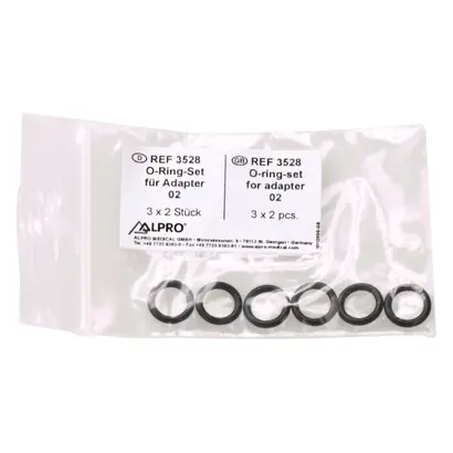 ALPRO MEDICAL O-Ring - Set 3 x 2 Stück für Adapter 02