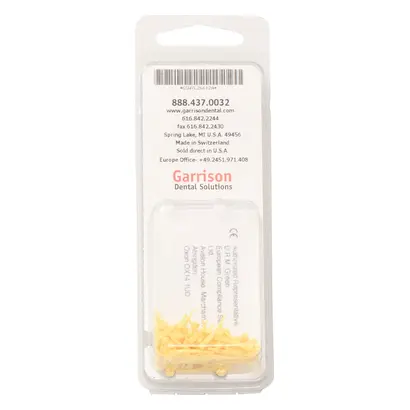 Garrison Dental Solutions G-Wedge Kunststoffkeil gelb ultra klein Pa 100 Garrison Dental Solutions G-Wedge Kunststoffkeil gelb ultra klein Pa 100