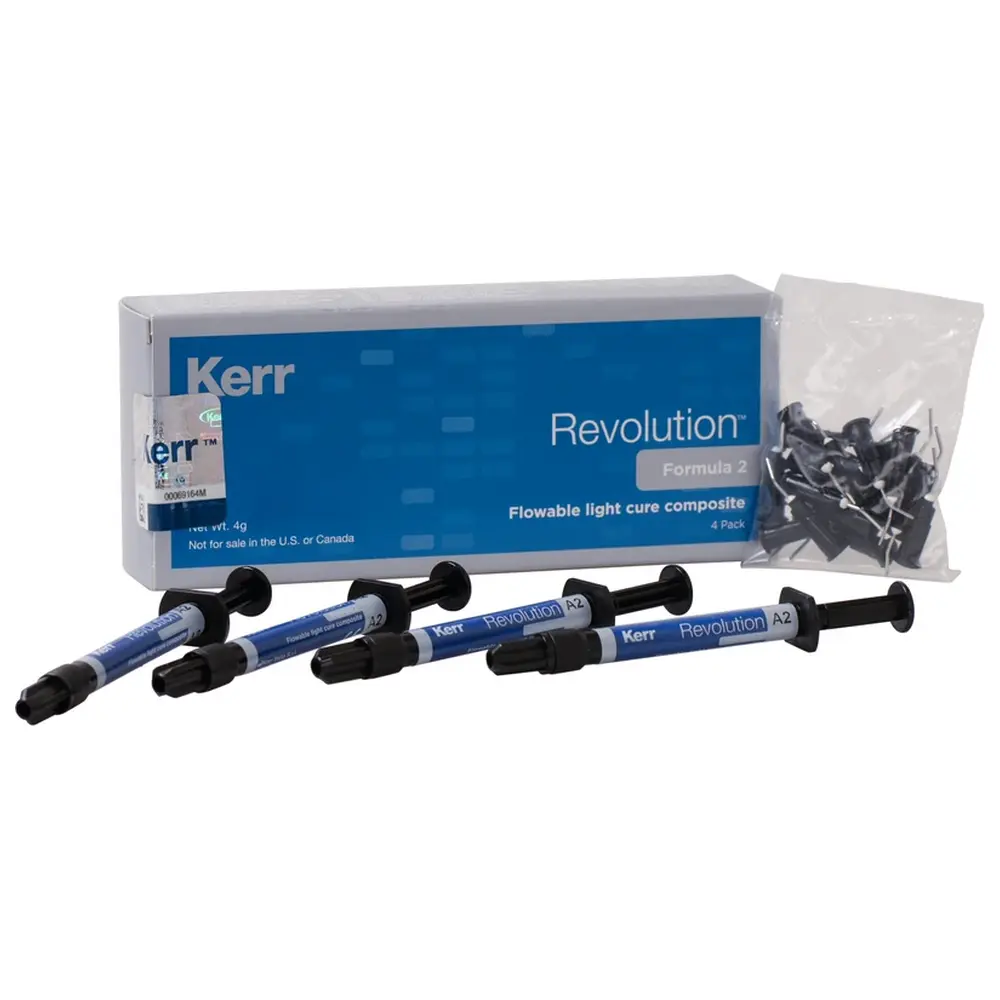 Kerr Revolution™ Formula 2 - Nachfüllpackungen 4 x 1 g Spritze A2, 20 Spritzenaufsätze