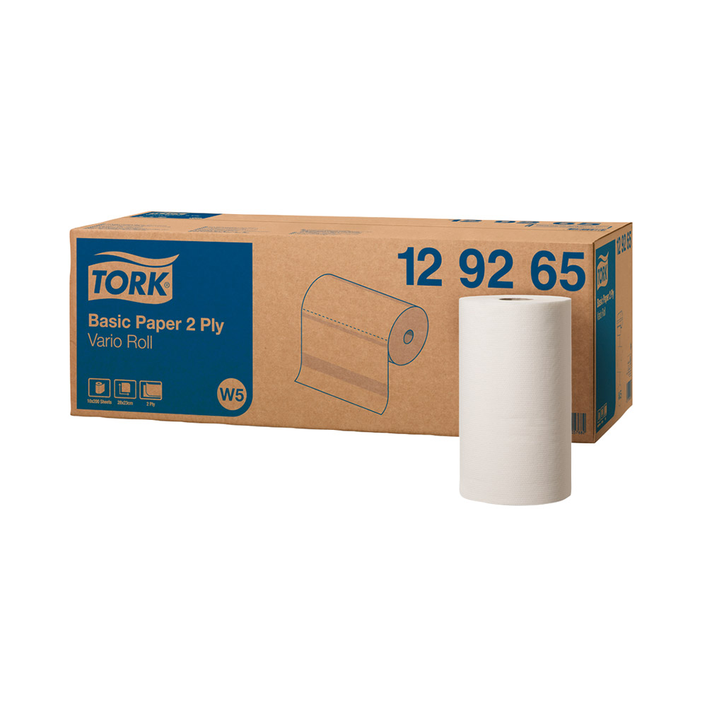 Tork Universal Wischt. W5 2lg weiß 10Rl
