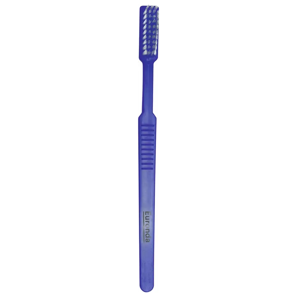 Euronda Monoart® Einmalzahnbürsten - Box 100 Stück mit Paste, blau