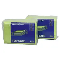 Akzenta International SA TOP SAFE Patientenservietten 2- lagig 33x45cm fresh grün Ktn 10x50
