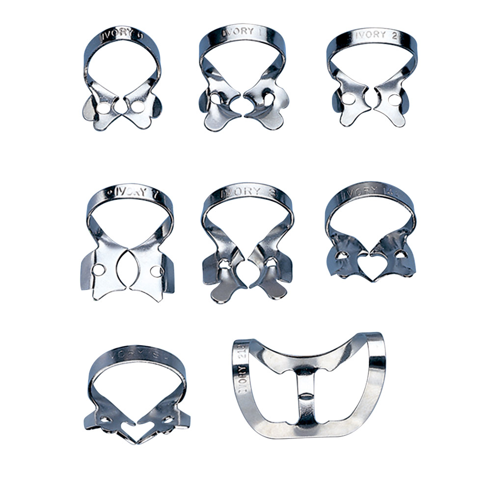 Kofferdam Klammer Ivory Nr. 7 St