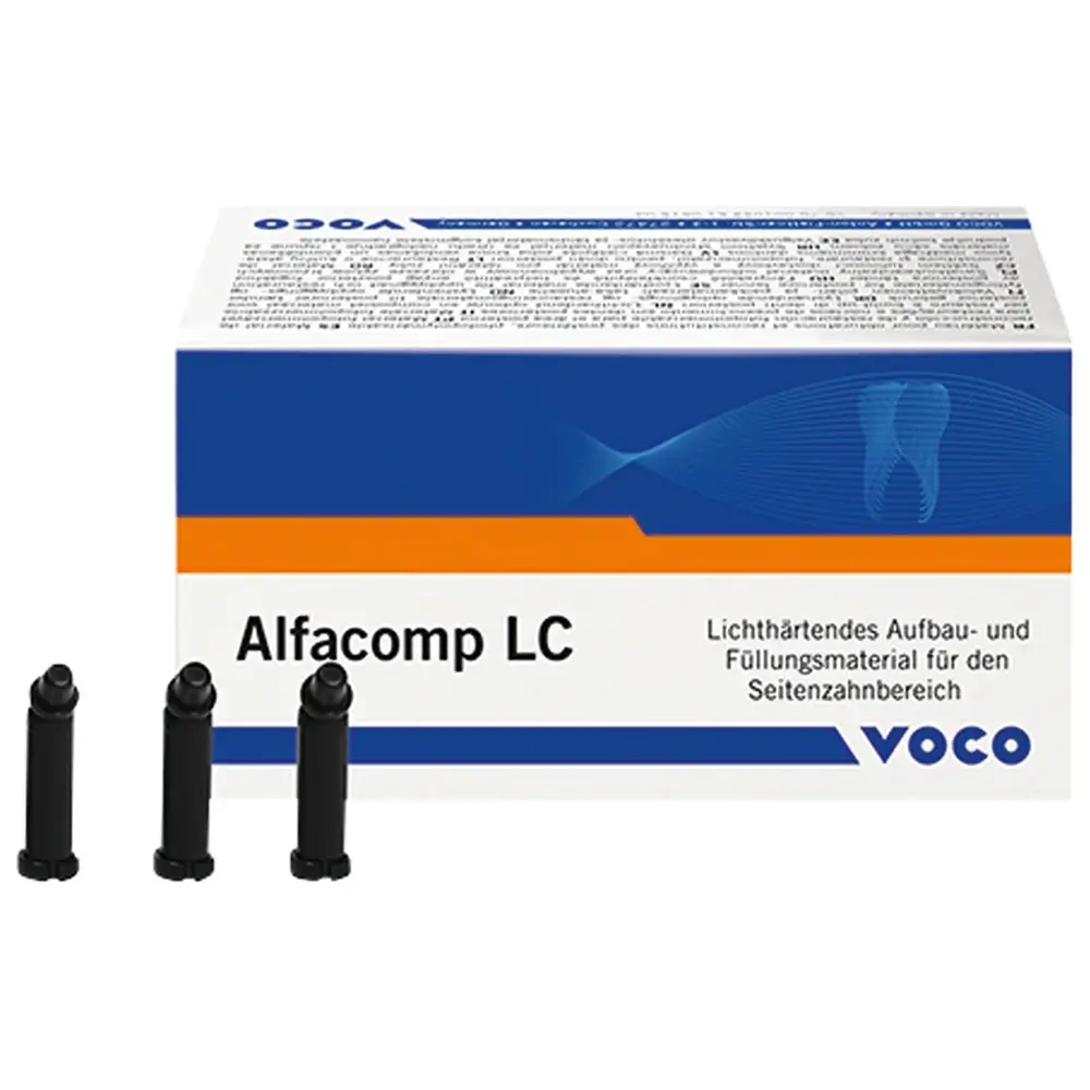VOCO Alfacomp LC - Packung 16 x 0,25 g Cap grau