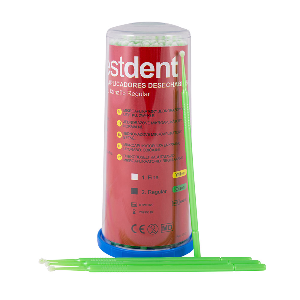 GX300809_MicroApplikator_regular_Bestdent__100St Micro-Applikator regular Bestdent 100St
