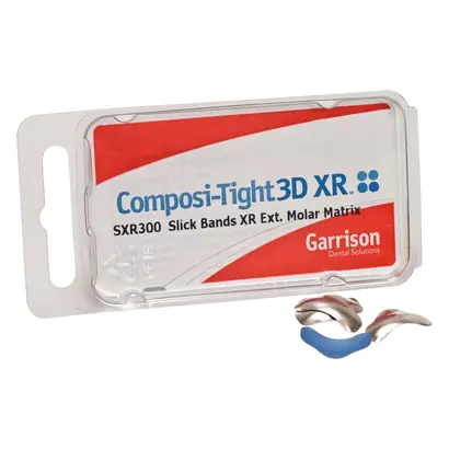 Garrison Dental Solutions Slick Bands Antihaft Matrizenbänder blau groß-zervikal Pa 60