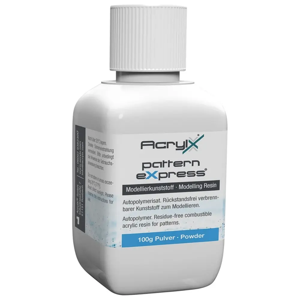 AcrylX pattern eXpress® DENTIN - Packung 100 g Pulver dentin AcrylX pattern eXpress® DENTIN - Packung 100 g Pulver dentin