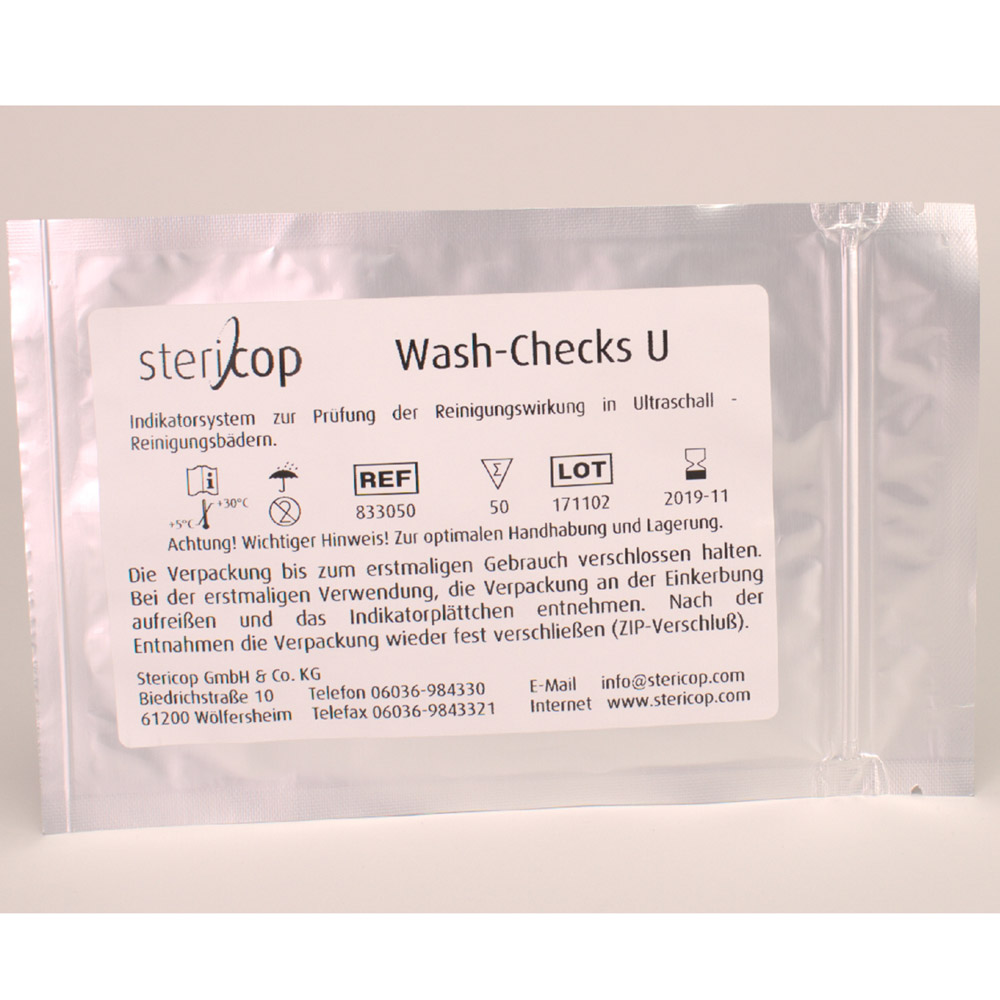 Wash-Checks Sensor pink 50St