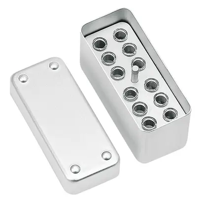 ASA Dental Endo MINI Box - Stück Box mit Deckel, 100 x 44 x 54 mm, Nr. 5
